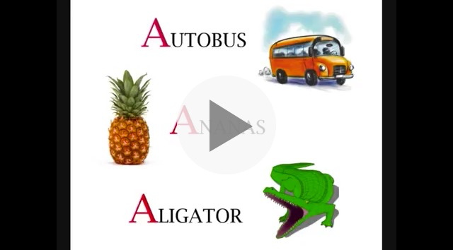 アルファベットの発音