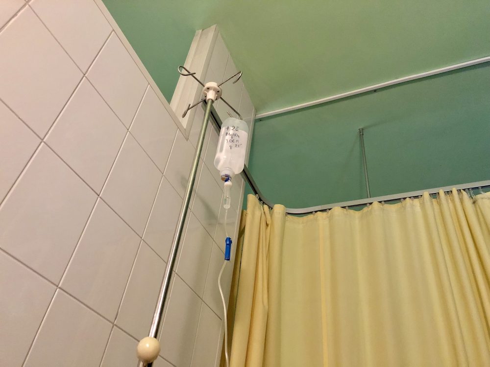 点滴中