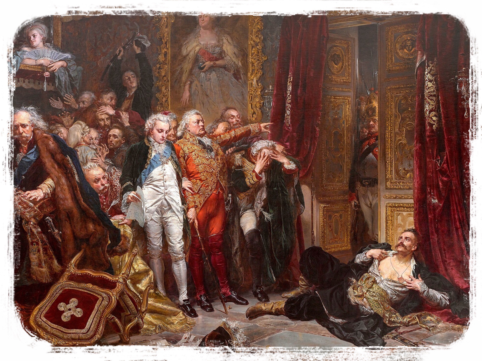 Jan Matejko - Upadek Polski