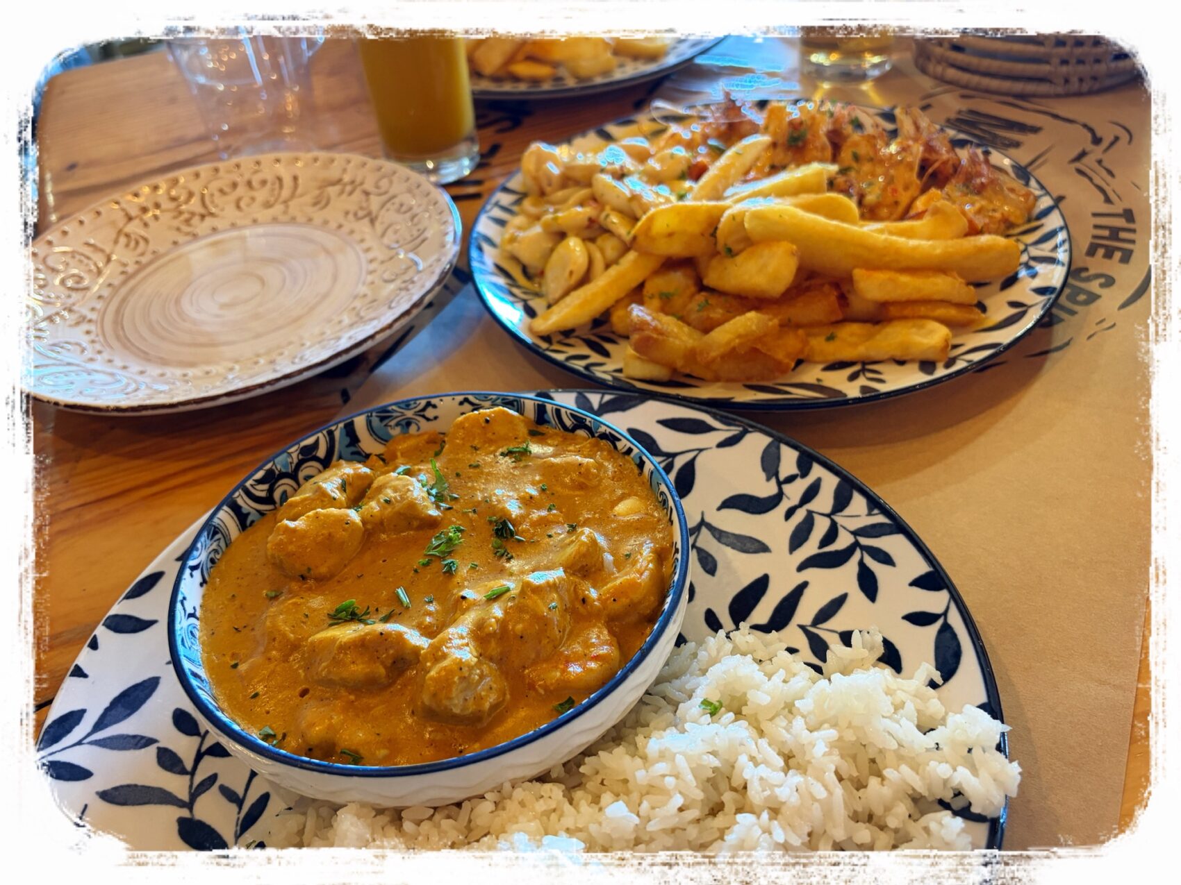 ケープタウンでのディナー