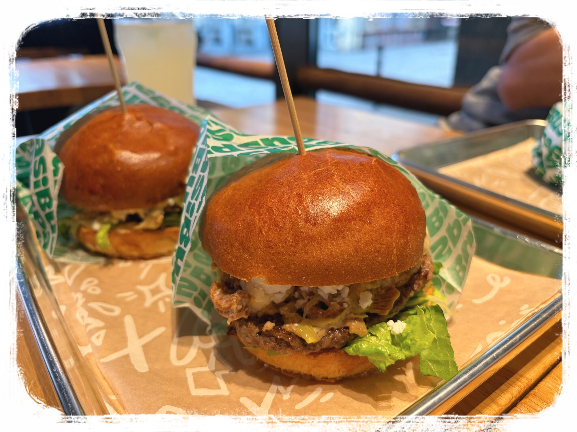 パシバスのハンバーガー